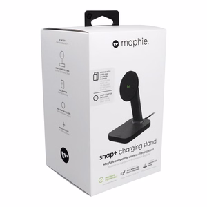 Wireless charger Mophie 15W compatible with MagSafe Snap+ black