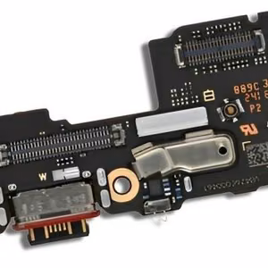 Flex Xiaomi Poco F6 Pro latauspistokkeella ja mikrofonilla, SIM-kortin kontakti alkuperäinen (service pack)