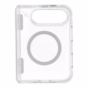 Läpinäkyvä Forcell F-Protect 4sD-i Clear 2.5 mm Premium Hinge suojakuori iPhone Duo -puhelimelle, MagSafe-yhteensopiva