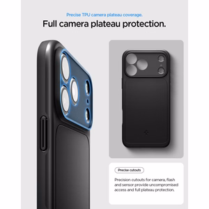Spigen Thin Fit MagSafe -suojakuori iPhone 17 Pro Max / 18 Pro Max -malleille, musta