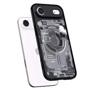 Spigen Ultra Hybrid Mag Magsafe ACS10320 Suojakuori iPhone 17 Air:lle - Zero One musta