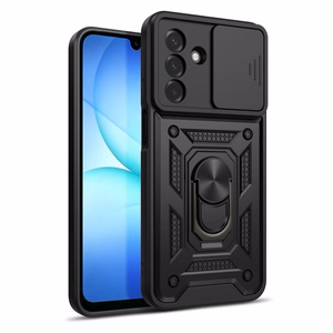 Tech-Protect CamShield Pro suojakuori malleille Samsung Galaxy A17 / A18 / A26 4G / 5G, musta
