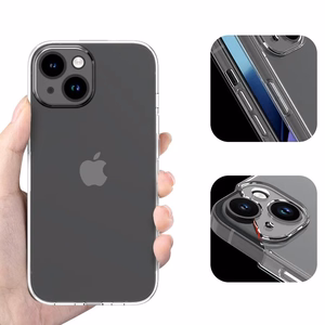 Kirkas Suojakuori iPhone 15 Plus:lle - läpinäkyvä