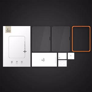 Tech-Protect Easy Set+ 2 kpl karkaistu lasi iPad Air 11 (2024/2025/2026) - läpinäkyvä