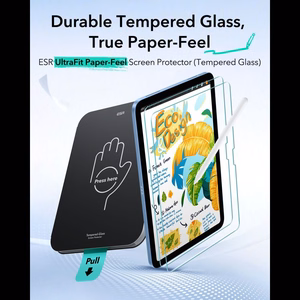 ESR Paper Feel 2-Pack Tempered Glass for iPad 10.9” (2022) / 11” (2025)