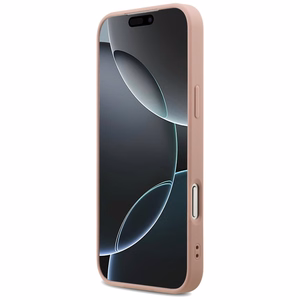 Guess Fixed Glitter Big 4G suojakuori iPhone 17 Pro Max - pinkki