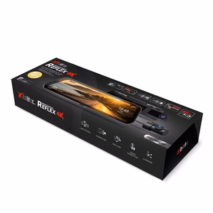 Xblitz Reflex 4K – 4K HDR premium-kojelautakamera takakameralla, Wi-Fi-yhteydellä ja GPS:llä