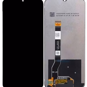 LCD-näyttö Realme Narzo 50 5G/V23 4G/Oppo A97 5G kosketusnäytöllä musta ORG