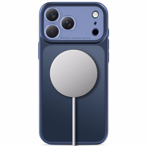 Tech-Protect MagPrime MagSafe CC suojakuori malleille iPhone 18 Pro / 17 Pro, matta tummansininen