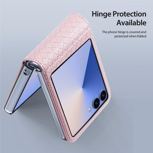 DUX DUCIS BRIL -suojakuori SAMSUNG Z Flip 8, vaaleanpunainen