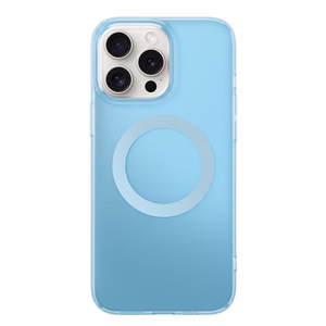 Tecto Shield Mistiq Mag suojakuori iPhone 15 Pro Max 6,7"-mallille, sininen