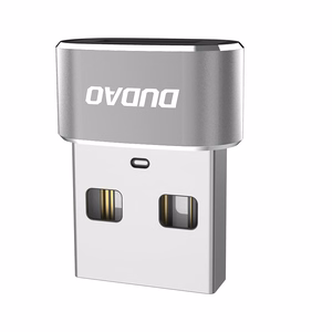 Dudao sovitin USB Type-C - USB musta (L16AC black)
