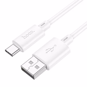 Hoco USB-A - USB-C -kaapeli 3A 1 m X88 valkoinen