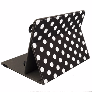 Wonder Canvas tablettikotelo 13 tuumaa musta pilkukuvio
