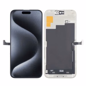 Näyttö Apple iPhone 15 Pro Max kosketuslasilla OEM Soft OLED 120Hz (Self-Diagnosable)