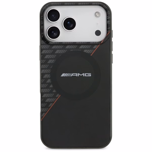 Mercedes AMG IML Double Layer Rhombs MagSafe Case for iPhone 18 Pro Max / 17 Pro Max - Black and Red