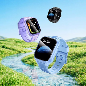 Lasten älykello 1,69" 4G GPS puhelutoiminnolla Hoco Y108, violetti