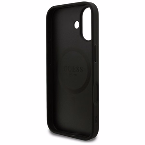 GUESS 4G Small Classic Logo MagSafe -suojakuori iPhone 17 - musta