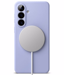 Ringke Silikoninen MagSafe Suojakuori Samsung Galaxy S26:lle violetti