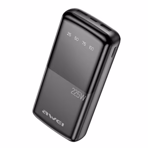 Varavirtalähde Awei P13K PD20W QC22.5W 20000mAh musta