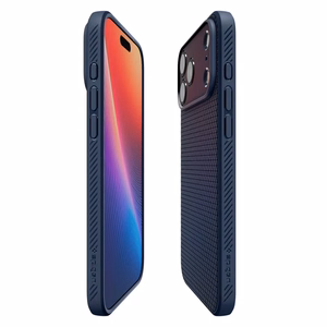 Spigen Liquid Air Suojakuori iPhone 17 Pro:lle - sininen