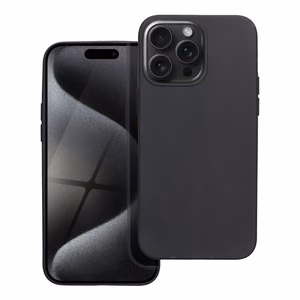 Matta musta Suojakuori iPhone 15 PRO MAX:lle