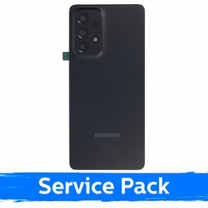 Back Cover Compatible With Samsung A536 A53 5G / Awesome Black / (Service Pack)