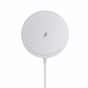 Langaton laturi BLUE STAR Charging Pad 15W yhteensopiva MagSafe valkoinen