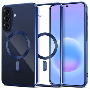 Tech-Protect MagFlex MagSafe Case for Samsung Galaxy A57 5G Transparent Blue