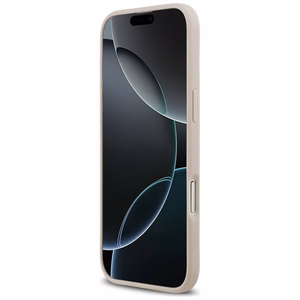 Guess 4G Circle Classic Logo MagSafe Suojakuori iPhone Airille - vaaleanpunainen