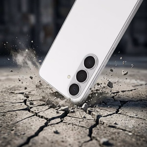 AR+AF Täysmetallinen karkaistu lasi SAMSUNG S26:lle hopeinen