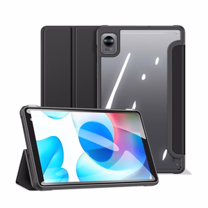 Dux Ducis Toby panssaroitu Flip Smart Case Realme Pad Mini musta