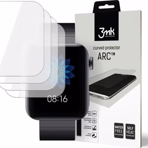 LCD näytön suojus 3mk Watch ARC Apple Watch SE 44mm 3 kpl 3 kpl