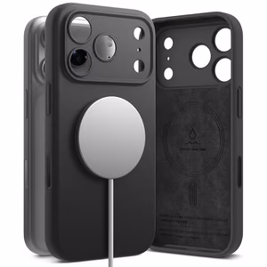 Ringke Silikoninen Magneettinen MagSafe Suojakuori iPhone 17 Pro:lle - Violetti
