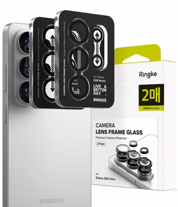 Ringke Camera Frame Suoja 2 kpl Samsung Galaxy S26 Ultra:lle musta