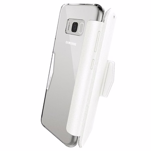 X-Doria Engage Folio lompakkokotelo Samsung Galaxy S8+ -laitteelle, valkoinen