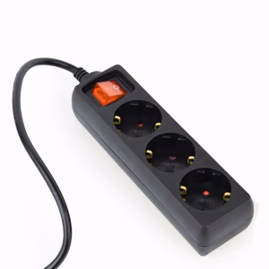 Gembird UPS Power Extension Cable 0.6M 3 Outlets EG-PSU3-01