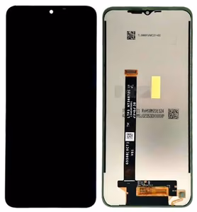 LCD-näyttö Samsung G556 Xcover 7 5G kosketusnäytöllä musta alkuperäinen (käytetty Grade C)