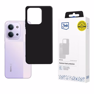 3mk Matt Case Suojakuori Xiaomi Redmi 15C 4G / 5G (173mm) - musta