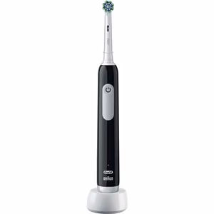 Oral-B Pro Series 1 – ladattava sähköhammasharja, 1 harjaspäätä, 3 puhdistustilaa, musta