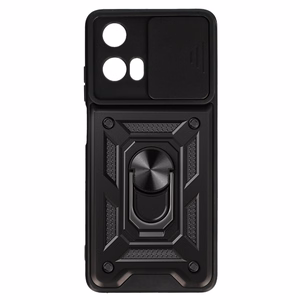 Slide Camera Armor Case for Motorola Moto G24 Black