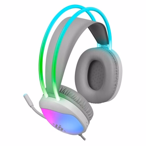 Defender Eclipse RGB -kuulokkeet valkoiset