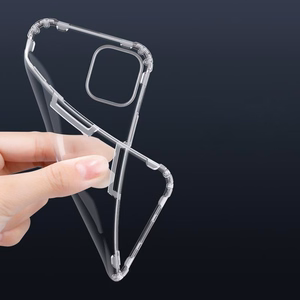 Nillkin Nature TPU suojakuori laitteelle Apple iPhone 12 Pro Max, tummanvihreä