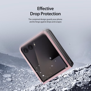 DUX DUCIS BRIL -suojakuori SAMSUNG Z Flip 8, musta