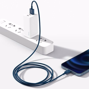Baseus Superior USB - Lightning kaapeli 1 m 2,4A (sininen) CALYS-A03