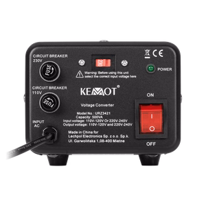 KEMOT-jännitemuunnin, 400 W/500 VA
