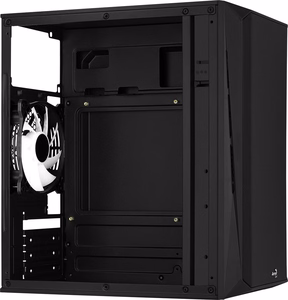 Aerocool CS107V2 musta Mini Tower tietokonekotelo