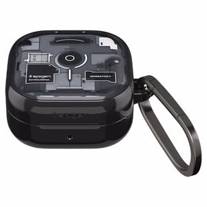Spigen Ultra Hybrid Zero One -suojakuori Samsung Galaxy Buds 4 / 4 Pro:lle - musta