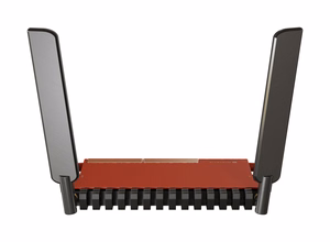 Langaton reititin MikroTik Wi-Fi 6 IEEE 802.11ax USB 3.0 8x10/100/1000M 1xSFP 2 antennia L009UIGS-2HAXD-IN