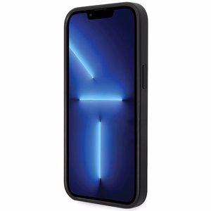 Guess 4G Big Metal Logo kotelo iPhone 15 - harmaa